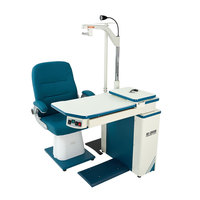 Unité Combinée Ophtalmique MI-2800B : Table d'Examen Réglable avec Chaise et Lampe Aist Optics