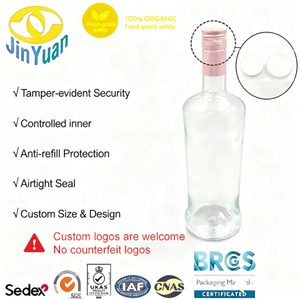 Tapa ROPP de Aluminio Negro Mate de Grado Alimenticio de 30x60 mm Personalizada a <span class=keywords><strong>Precio</strong></span> de Fábrica para Vodka y Ginebra Premium - Product Image 6