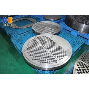 Tube and Shell Heat Exchanger Precision Customized Machining Tubesheet