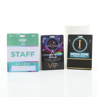 Badges événementiels, badges professionnels, cartes d'identité VIP, badges en plastique, badges d'accès VIP, cartes PVC pour le personnel d'événement
