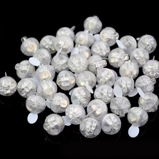 LED Mini Round Ball Balloon Light Long Standby Time Ball Lights for Paper Lantern Balloon Party Wedding Decoration
