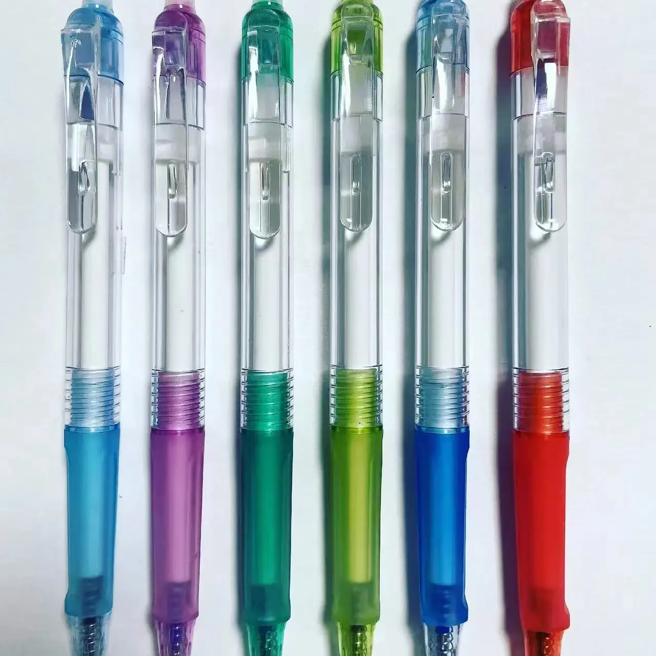 Fabriek Gemaakte Gedrukte Multifunctionele Bruine Gel Inkt Pers Stylus Pen