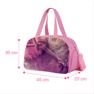 2025 DB00088 nouveau sport Gym Fitness sac d'entraînement fourre-tout avec poche à chaussures LOGO personnalisé <span class=keywords><strong>danse</strong></span> Ballet sac à bandoulière pour le stockage - Product Image 2