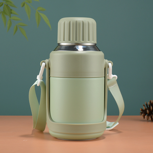 Botella de Agua Deportiva de Acero Inoxidable, Personalizada, de Doble Pared, 1000 ml, Termo de Vacío, para Viajes al Aire Libre, Vaso Portátil para Gimnasio - Product Image 6