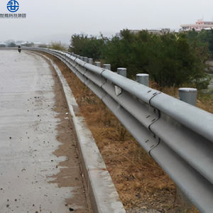 Дорожный барьер <span class=keywords><strong>Armco</strong></span> Flex Beam, оцинкованная сталь, безопасность шоссе, трехолевое защитное ограждение, противоударный барьер - Product Image 2