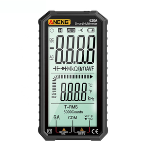 สำหรับ 620A หน้าจอ LCD มัลติมิเตอร์แบบดิจิตอล 6000 นับ 600V 10A เครื่องทดสอบแรงดันไฟฟ้าความละเอียดสูงพร้อมเสียงเตือน - Product Image 4