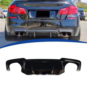 ชุดแต่งสปอยเลอร์หลังทรง M5 สำหรับ BMW ซีรีส์ 5 F10 สีดำเงา วัสดุ PP รุ่นปี 2011-2016 - Product Image 1