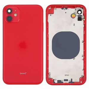 Carcasa Trasera Roja para iPhone 12 Mini con Chasis, Pieza de Repuesto - Product Image 2