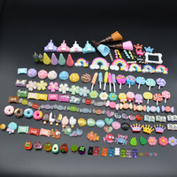 5000 Kleurrijke Platte Lollipop Snoepjes Hars Charms voor Sleutelhangers, Nageldecoratie, Kettinghangers, Oorbellen en Telefoonhoesjes