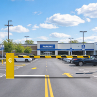 Barrière intelligente de reconnaissance de plaques d'immatriculation DC tout-en-un, portail de stationnement sans surveillance pour la gestion des parkings commerciaux