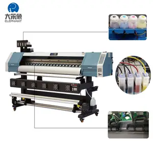 Hoge Kwaliteit Dx5/4720 Grootformaat Dye Sublimatie Machine Textiel Printer 1.8M