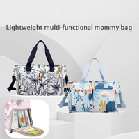 Amiqi ZS81 Populaire logo personnalisé luxe de haute qualité voyage maternité fourre-tout couche momie bébé sac sac à couches pour maman