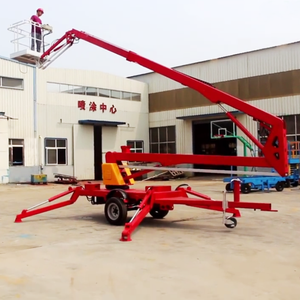 Schlepp anhänger Boom <span class=keywords><strong>Lift</strong></span> Platform Gelenk arm 360 Grad Rotation Boom <span class=keywords><strong>Lift</strong></span> - Product Image 1