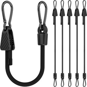 Cordons élastiques réglables avec mousquetons, sangles élastiques résistantes aux UV et à l'élasticité supérieure pour le transport de marchandises et les vélos - Product Image 1