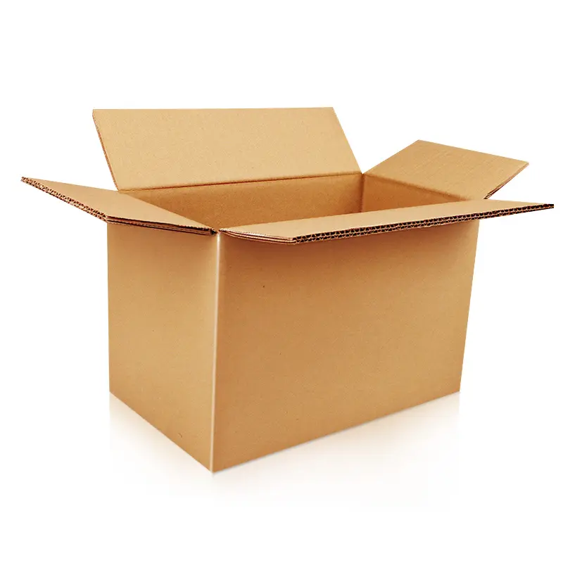 Günstige 8x6x4 Zoll kleine harte Kraft Wellpappe Box Mailboxen für Verpackungen mit hoher Qualität