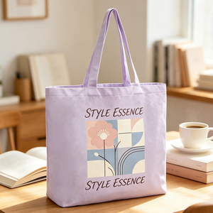 Bolsa <span class=keywords><strong>de</strong></span> Mano <span class=keywords><strong>de</strong></span> Lona <span class=keywords><strong>de</strong></span> Algodón Resistente <span class=keywords><strong>de</strong></span> Primera Calidad con Estampado Geométrico, Bolsa <span class=keywords><strong>de</strong></span> Compras Reutilizable para Mujer, Bolsa <span class=keywords><strong>de</strong></span> Hombro Ecológica - Product Image 3
