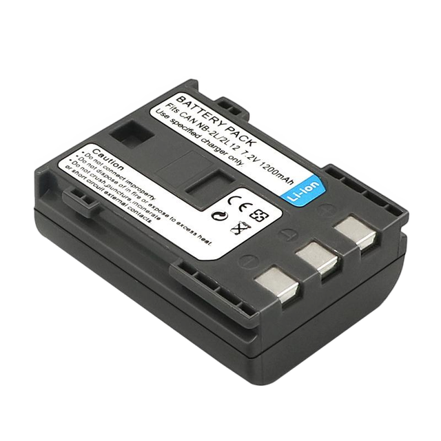 For NB-2LH Rechargeable Lithium-ion 7.4V Camera Battery for 350D/400D/G7/G9/S50/S60/S70/S80 Digital Cameras-in Stock
