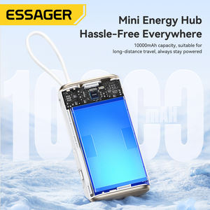 <span class=keywords><strong>ESSAGER</strong></span> ES-D018 Petit chargeur de téléphone portable portable Batterie 10000Mah Power Bank avec chargeur sans fil magnétique pour montre intelligente - Product Image 2