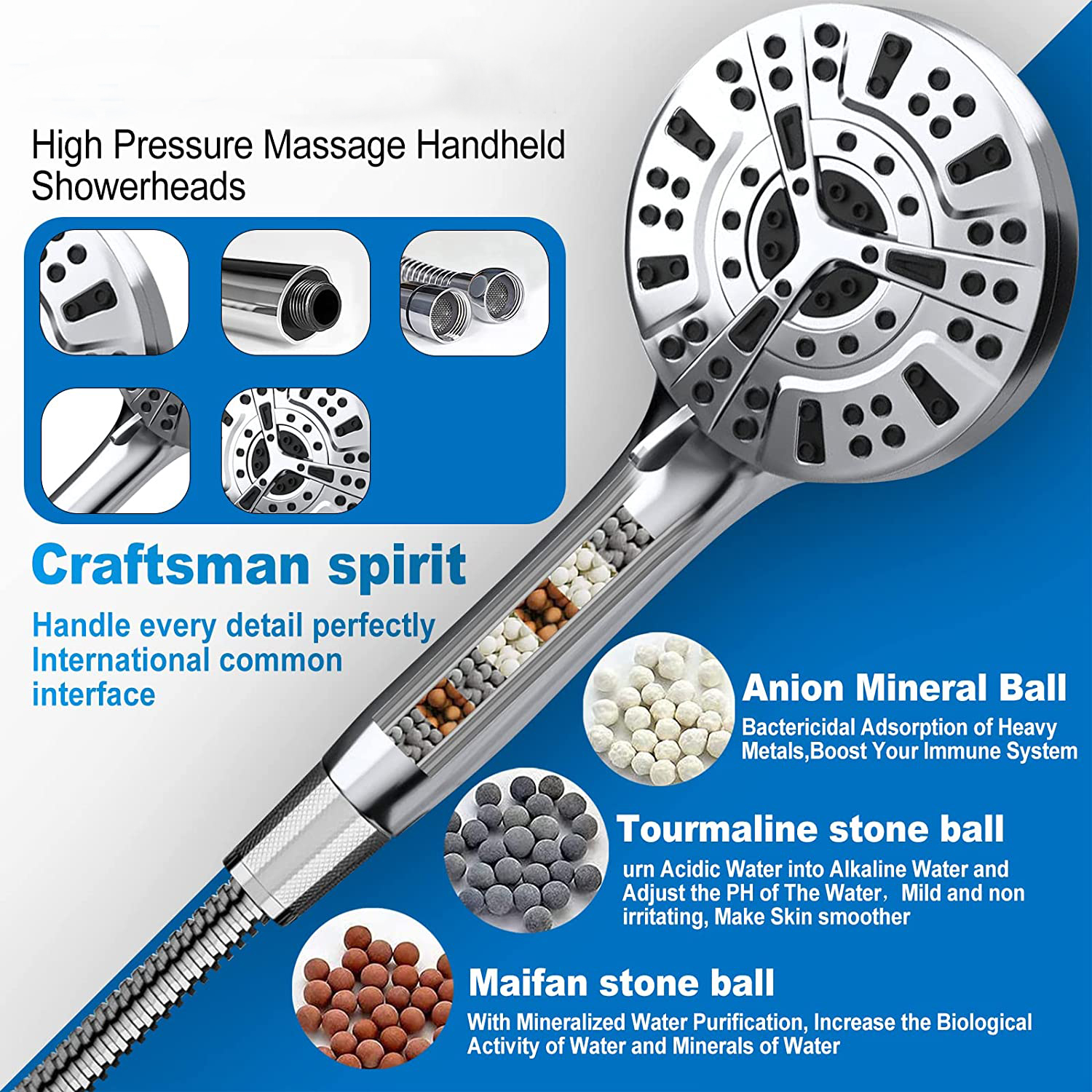 Hand shower w/filter