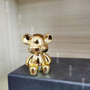 Plastic Bear Handle 3.4cm High M4 Threaded Novelty Shape Furniture <b>Knob</b> - Product Image 3