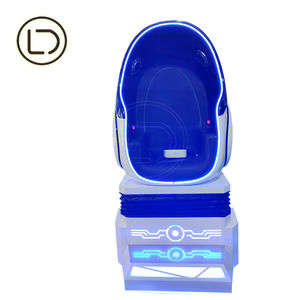LeaderDream Factory suministro Parque de Atracciones paseos simulador de realidad Virtual 9d huevo VR cine 2 asientos Vr máquina de juego - Product Image 4