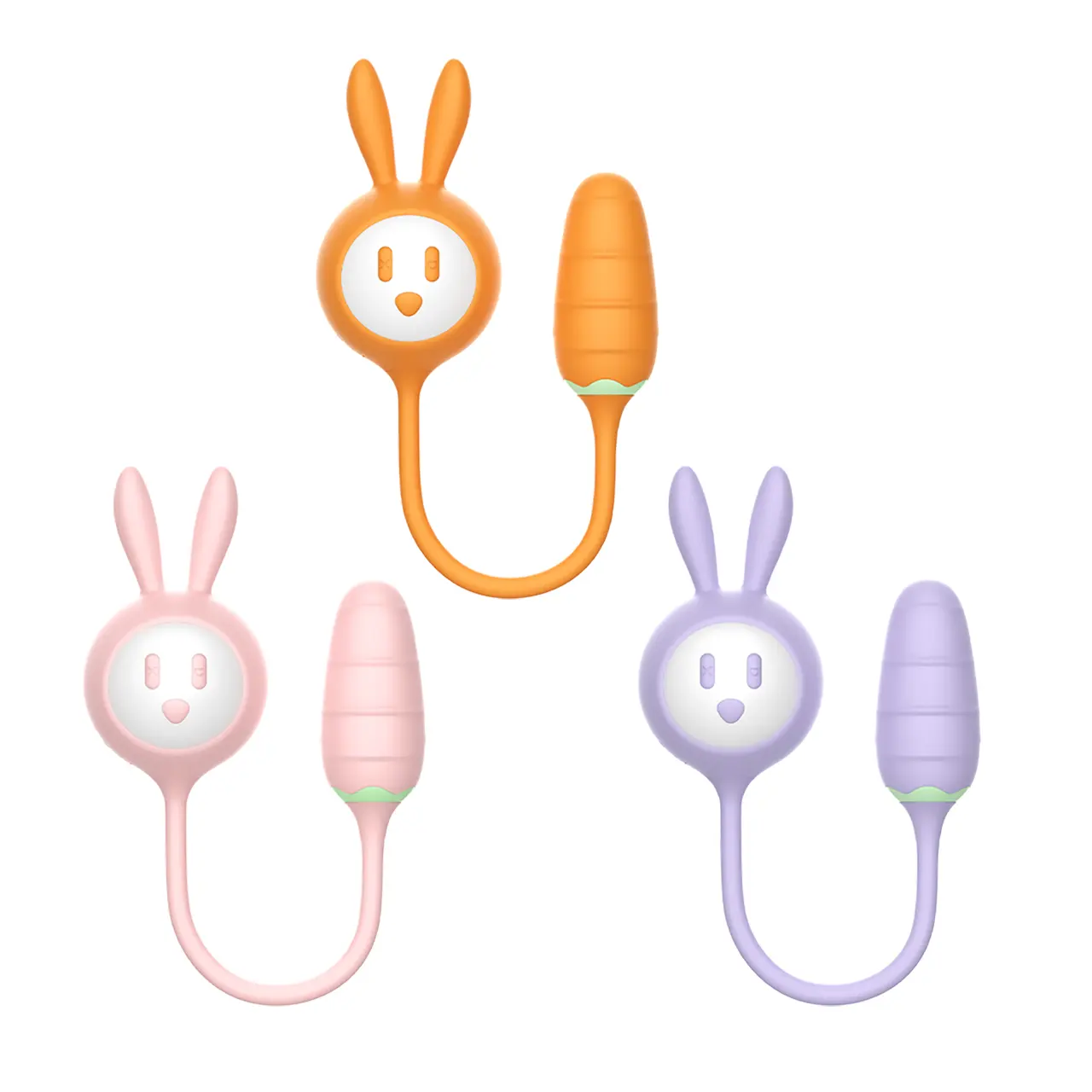 HMJ 2024 Easter Gifts Rabbit Carrot Female Clitoris Massage Licker Nipple Clamps Suction Shock Vibrator Girl Cute Animal Sex Toy
