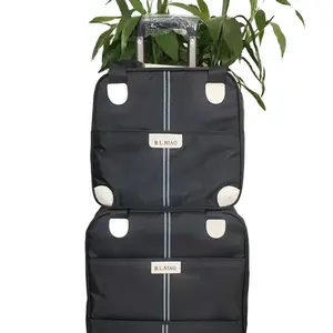 Ensemble de 2 pièces de sacs de voyage en nylon à roulettes, étanches, décontractés, couleur brillante, 20 pouces, valise à chariot de voyage