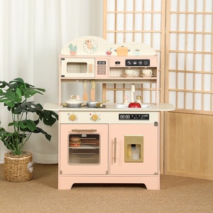 Cucina <span class=keywords><strong>Giocattolo</strong></span> in Legno Weixuan Fun, Set Fornello e Pentole, Gioco Educativo per Bambini, Materiale in Legno Massello, Età 4-6 Anni - Product Image 2
