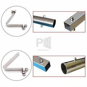 Clips <span class=keywords><strong>de</strong></span> botón huecos profesionales dobles y sencillos, clip <span class=keywords><strong>de</strong></span> resorte para remo <span class=keywords><strong>de</strong></span> kayak, bloqueo <span class=keywords><strong>de</strong></span> tubo para poste <span class=keywords><strong>de</strong></span> tienda, clip telescópico para toldo OEM - Product Image 3
