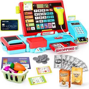 Caja Registradora de Juguete Educativa Interactiva EPT para Niños, con Escáner de Sonido y Calculadora, para Jugar a la Venta en el Supermercado - Product Image 1