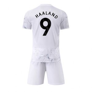 Maillot de football d'extérieur des clubs européens, imprimé, col rond, manches courtes, respirant, séchage rapide, collection été - Product Image 1