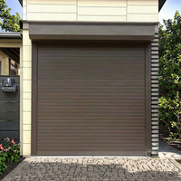 Puerta de Garaje Plegable, Resistente al Viento y al Agua, sin Rieles, de Fabricación Profesional