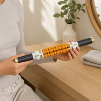 Nouveau Design Rouleau de Massage en Bois pour le Corps – Salon de Bien-être – Rouleau de Massage en Bois pour le Remodelage Corporel et le Massage Musculaire des Tissus Profonds