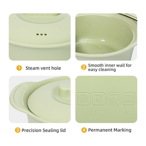 Ciotola pigro per piroscafo in Silicone ecologico senza Bpa per verdure e pentola - Product Image 5