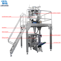 Machine d'emballage verticale automatique grande capacité ZD420 personnalisable, équipement d'emballage multifonction à taille réglable, haute précision