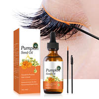 Huile de graines de citrouille biologique à étiquette privée, huile essentielle pour la croissance des cheveux, huile de graines de citrouille 100% pure