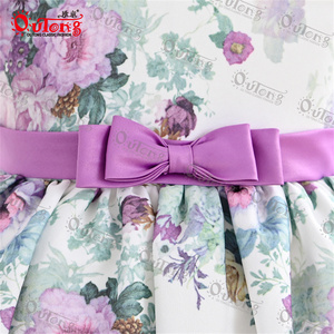 Yoliyolei – <span class=keywords><strong>robe</strong></span> Tutu pour fille, vêtement pour enfant, avec nœud, pour anniversaire, 2023 - Product Image 5