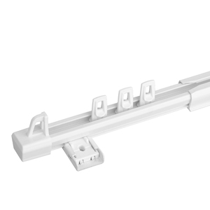 La decorazione domestica dell'ospedale ha fatto la pista flessibile della tenda del soffitto montata Hardware della tenda della striscia del <span class=keywords><strong>Pvc</strong></span> <span class=keywords><strong>scorrevole</strong></span> S piega del <span class=keywords><strong>Pvc</strong></span> - Product Image 2