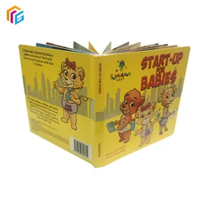 Wholesale Custom Printing Educational BabyBooks Thick Art Paper Cardboard Board Book Print