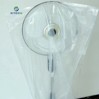 Sac en plastique plat d'emballage de film plastique 20Mic transparent imperméable de grande taille de LDPE pour le supermarché