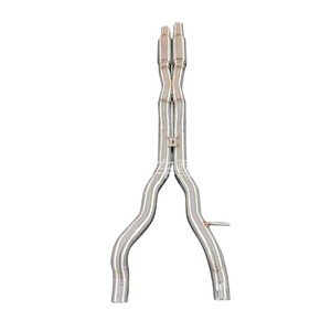 Sistema de Escape Catback Duradero para Jaguar <span class=keywords><strong>F</strong></span>-<span class=keywords><strong>Type</strong></span> 3.0t <span class=keywords><strong>5.0</strong></span>, Sección Media, Modelos Coupé y Accord, Rendimiento Ss304 2018-2023 V - Product Image 4