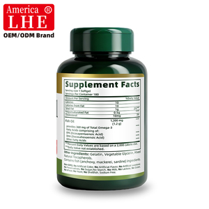 ผู้ผลิตอาหารเสริมน้ำมันปลาโอเมก้า 3 พร้อม EPA และ DHA เพื่อสุขภาพหัวใจ บรรจุ 180 แคปซูลนิ่ม - Product Image 3