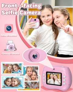 Appareil photo numérique pour enfants avec impression instantanée, mini imprimante thermique, zoom 10x-20x, jouet éducatif vidéo avec - Product Image 4