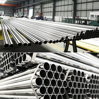 Tuyau de forage en acier inoxydable sans soudure ASTM A312, grade 304, laminé à chaud, surface à paroi épaisse, pour distribution de fluides SCH10S/SCH40S, ISO 9001