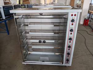 3 6 9 Tiges Électrique/Gaz Rôtissoire de poulet en acier inoxydable de haute qualité Rôtissoire de poulet Machine à Rôtir pour Restaurarnt - Product Image 4