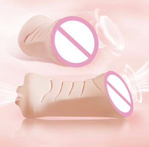 Venta al por mayor de simulación <span class=keywords><strong>3D</strong></span> de silicona suave juguetes sexuales para adultos coño de bolsillo portátil realista suave duradero taza de masturbación masculina - Product Image 4