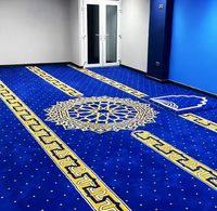 Magnifique Collection de Tapis de Prière Musulmans Imprimés en 100% Nylon Tufté Main, de Fabrication Professionnelle, pour Chambre et Usage Commercial