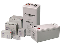 FirstPower LFPG12160 12V 160Ah Accumulateur de gel régulé par valve anti-débordement pour station de base télécom, alimentation de secours industrielle et éclairage