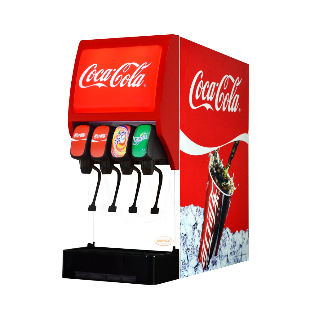BIBシロップシステムを備えたポストミックスソーダ噴水飲料