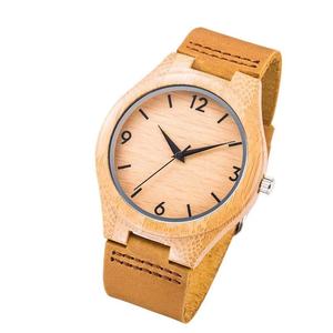 W0483 นาฬิกาไม้สีม่วงทันสมัย ขายดี ราคาถูก จัดส่งฟรี จากโรงงานในจีน - Product Image 2